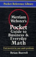 Merriam-Webster’s Pocket Guide to Business and Everyday Math (Pocket Refe – GOOD