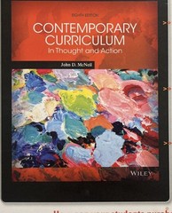 Contemporary Curriculum : In Thought and Action (8e) EVALUATION COPY