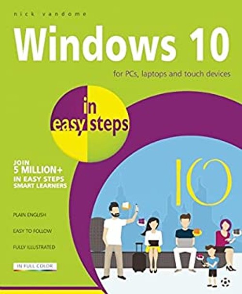 Windows 10 in Easy Steps Paperback Nick Vandome