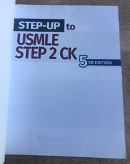 STEP-UP TO USMLE STEP 2 CK ~ GANTI, LEBOWITZ, ROSARIO, VERA ~ 2020 ~ 5TH ED.
