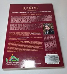 The Bardic Handbook – Kevan Manwaring – 2006 Gothic Image 1st Ed – Bard Manual
