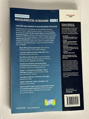 Fundamentals of Musculoskeletal Ultrasound Book 3rd Edition 9780323445252