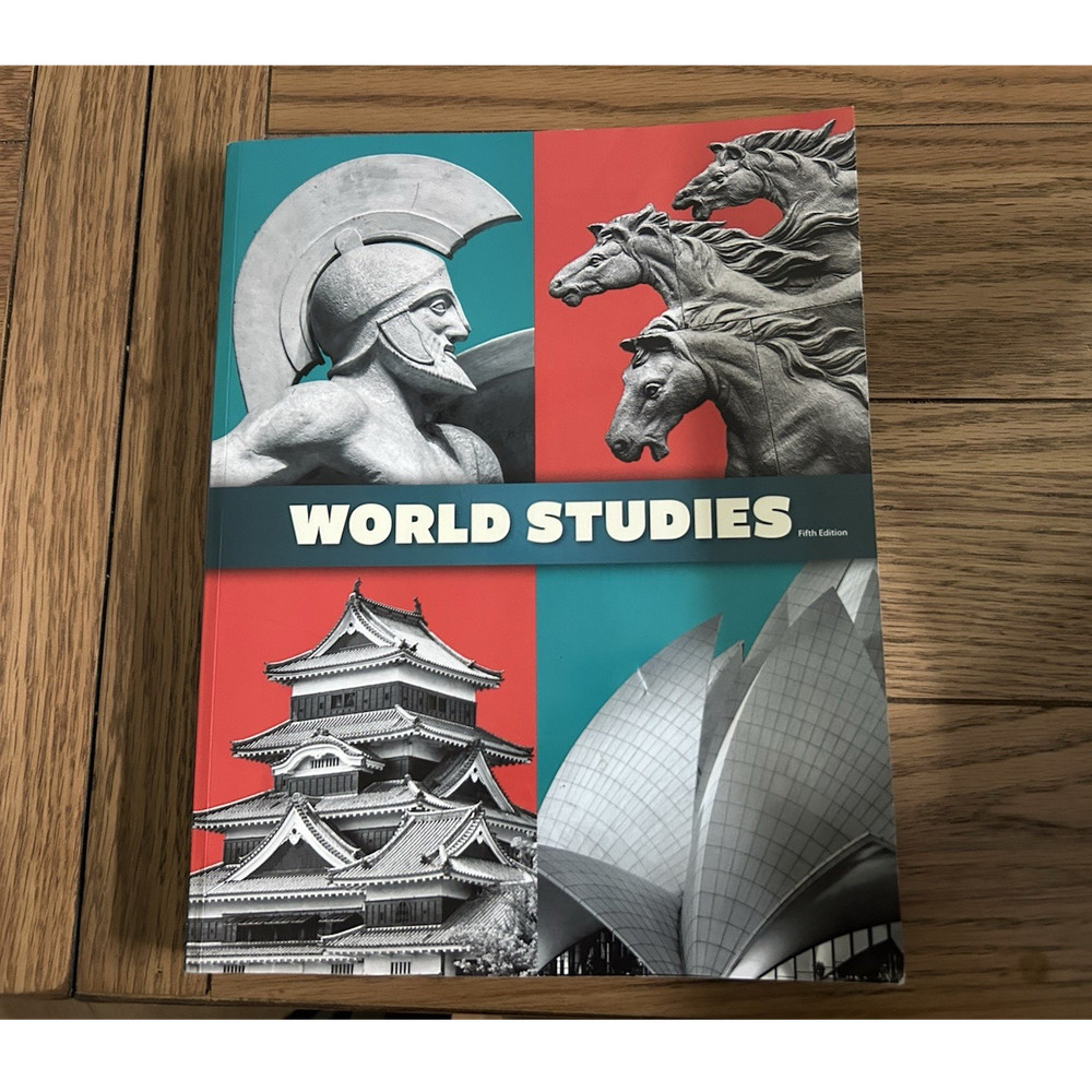 Bob Jones University World Studies Textbook Book, English Language, Subject Area