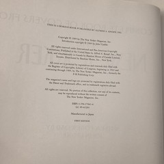 The Complete Book Of Covers From The New Yorker 1925-1989 Hardcover