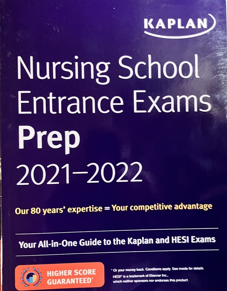 Kaplan Test Prep Ser.: Nursing School Entrance Exams Prep 2021-2022