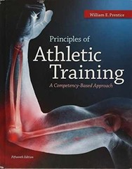 Principles of Athletic Training: A – Hardcover, by Prentice William – Very Good