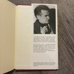 On the Heights of Despair by E. M. Cioran (1992, Hardcover)