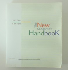 The New st Martin’s Handbook