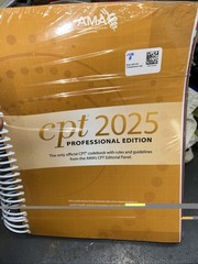CPT Professional 2025 by American Medical Association (2024, Spiral)