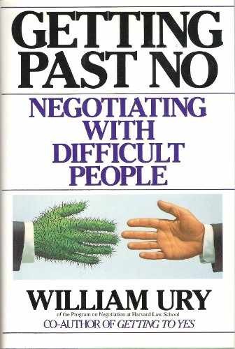 Getting Past No: Negotiating with – Hardcover, by Ury William – Very Good b