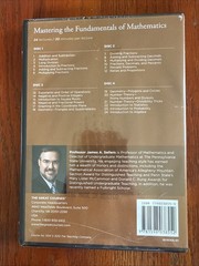 Mastering the Fundamentals of Mathematics by Not Available (DVD)