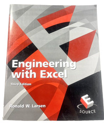 Engineering with Excel by Ronald W. Larsen 2008 Trade Paperback E Source