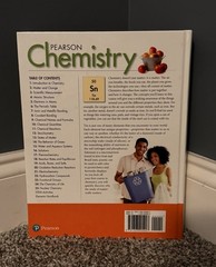 Chemistry Pearson Hardcover Textbook High School Student Edition Like NEW 2017