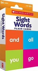 Scholastic Flash Cards: Sight Words – Cards, by Scholastic – Very Good