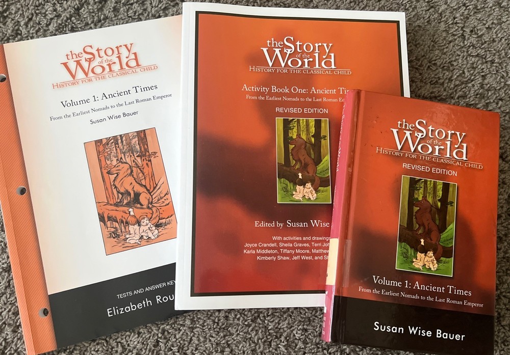 Susan Wise Bauer: The Story of the World Volume 1, Book Set