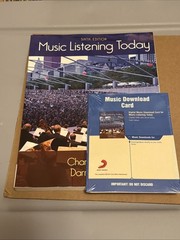 Music Listening Today (with Digital Music Download Printed Access Card