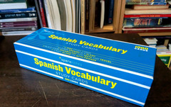Sparknotes Spanish Vocabulary Study Cards Boxed Set of 1000 FAST SHIPPING
