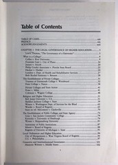 THE LAW AND HIGHER EDUCATION Michael Olivas 1989 Carolina Academic Press