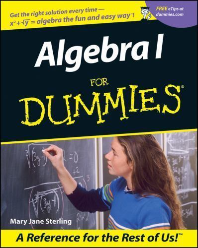 Algebra 1 for Dummies by Sterling, Mary Jane
