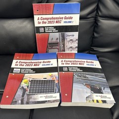 A Comprehensive Guide to the 2023 NEC Volumes I-III by Ryan Jackson