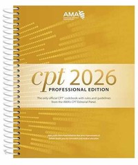 CPT Professional – Spiral-bound, by American Medical Association – Very Good
