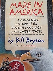 Made in America Hardcover Bill Bryson