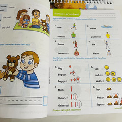 BJU Phonics & English 1 Teacher Edition Set & Student Worktext 5th Edition