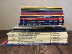 Homeschool/Montessori Social Studies History Book Lot of 26 Picture and Chapter