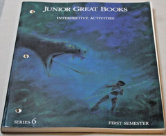 Junior Great Books Series 6 Teacher and Student Edition Books Semester 1 & 2 Set