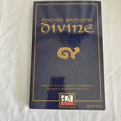 Set of 3 Books: POCKET GRIMOIRE ARCANE, DIVINE, & MAGICA d20–Dungeons & Dragons