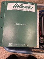 2004 *The Hollander 70th Edition Interchange Manual ID – Chassis I