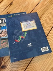 A Beka Economics student book and guide like new