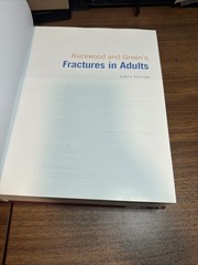 Rockwood and Green’s Fractures In Adults Volume 1 Ninth Edition Textbook