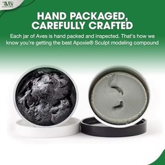 2-Part Self-Hardening Modeling Compound – 4 lbs, Sculpting, Filling & Repairing,