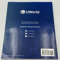 UWorld MCAT Prep Book Behavioral Sciences 2026-2027 2nd Ed