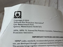 NFPA 70 National Electrical Code 2020 Edition Paperback USA (PLEASE READ NOTE)