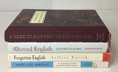 Lot of 4 Nonfiction Books – Literary Facts – Altered Forgotten English Writing