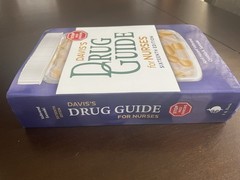 Davis’s Drug Guide for Nurses Sixteenth Edition by April Hazard Vallerand NEW