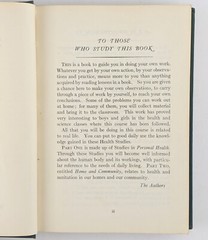 Health Studies (1940) Vintage Health Science Textbook, Gregg & Rowell