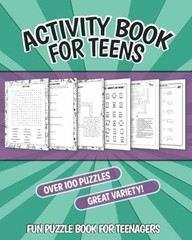 Activity Book for Teens: Fun – Paperback, by Brain Lane Puzzle – Very Good
