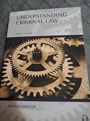 Understanding Criminal Law, Paperback, Dressler, Josh, Very Good, 9781531007911