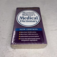 Merriam – Webster’s Medical Dictionary – Mass Market Paperback 2006