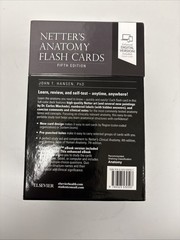 Netter’s Anatomy Flash Cards (Netter – Cards, by Hansen PhD John – Very Good
