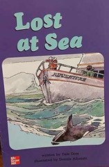 Lost At Sea – Staple Bound, by Dale Dow – Very Good