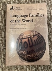 Language Families of the World by John McWhorter (2018, DVD And Guidebook)