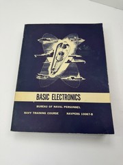1968 Navy Training Course BASIC ELECTRONICS, Bureau of Naval Personnel Book