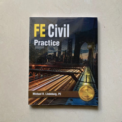 FE Civil Practice Problems 1st Edition Fundamentals of Engineering Exam Book
