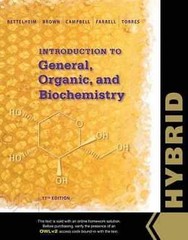 Introduction to General, Organic – Paperback, by Bettelheim Frederick A. – Good
