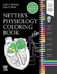 Netter’s Physiology Coloring – Paperback, by Mulroney PhD Susan; – Very Good h