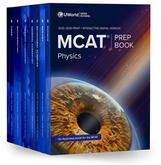 UWORLD MCAT UBOOKS 2025-2026: 8 PRINTED & INTERACTIVE DIGITAL MCAT PR… Uworld